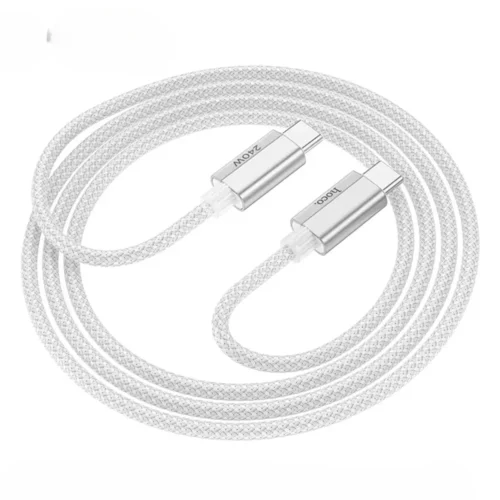 hoco U134 braided 1.8m Type-C cable rolled up