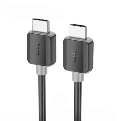 hoco US08 HDMI 2.0 Cable 2m – 4K 60Hz, 18Gbps, Male to Male for TV, PS5 & Laptop
