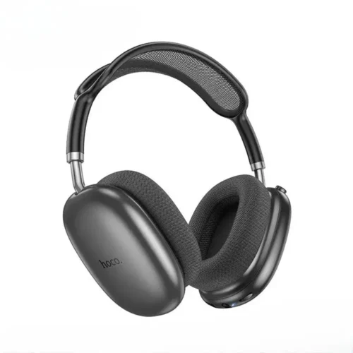 hoco W55 Pleasing Bluetooth Headphones – BT 5.4, 22Hr Playtime, AUX & TF Card, Deep Space Gray