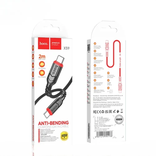 hoco X59 Victory 60W cable features overview