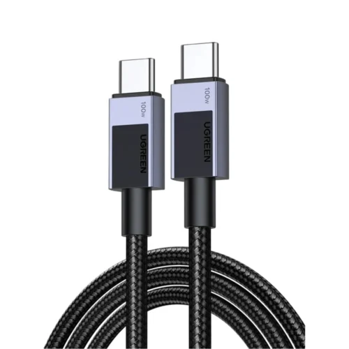 UGREEN 100W USB-C to USB-C Nylon Cable 1m – photo 1