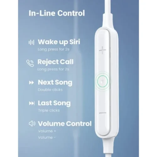 UGREEN EP101 in-ear handsfree 3.5mm plug detail