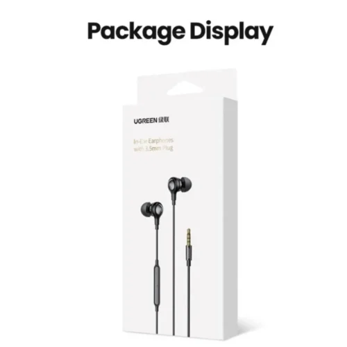 UGREEN EP103 wired in-ear earphones with mic for iOS devices
