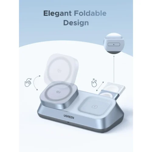 UGREEN 3-in-1 magnetic charger 8 layers of protection