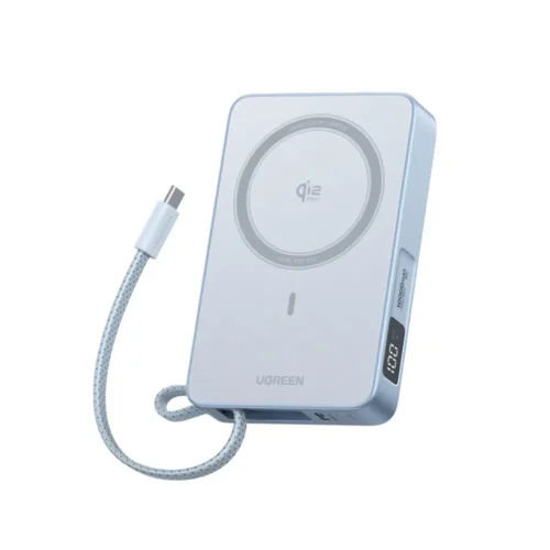 UGREEN MagFlow Qi2 25W magnetic wireless power bank 10000mAh
