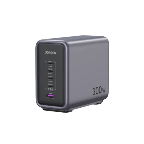 UGREEN Nexode 300W 5-port PD GaN fast charger with EU plug