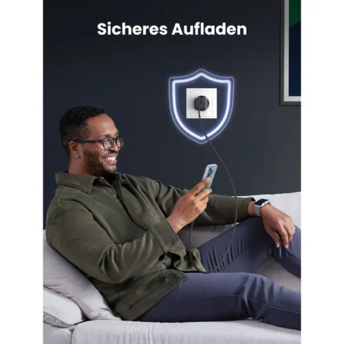 UGREEN 20W USB-C charger PD and PPS fast charging support