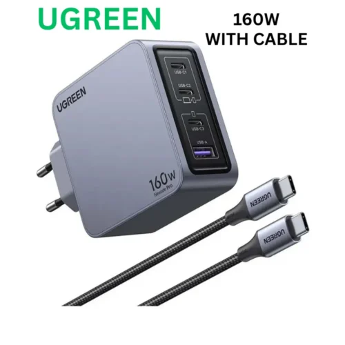 UGREEN Nexode Pro 160W 4-port GaN charger with EU plug