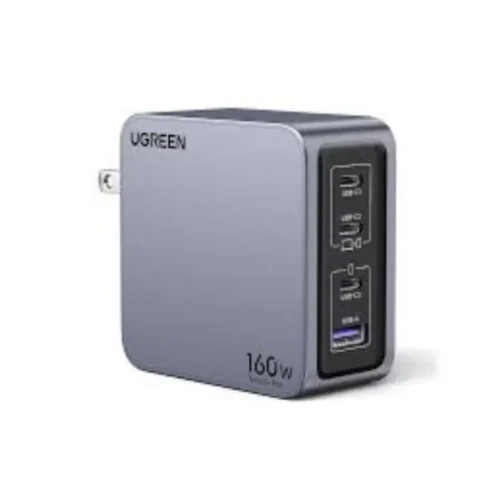 UGREEN Nexode Pro 160W 4-port GaN fast charger set with charging cable