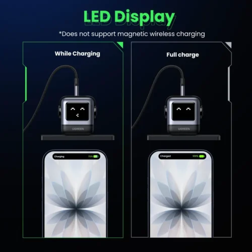 UGREEN Nexode Robot 30W PD charger compatible devices