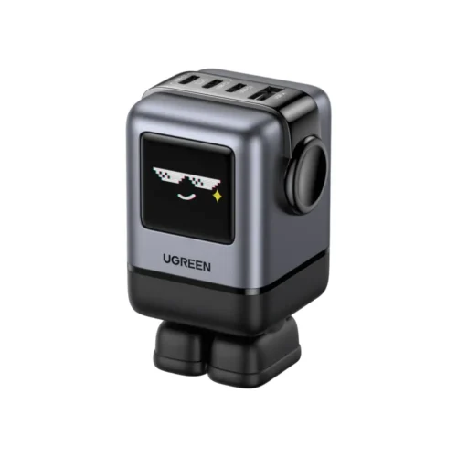 UGREEN Uno 100W 4-port GaN charger robot design