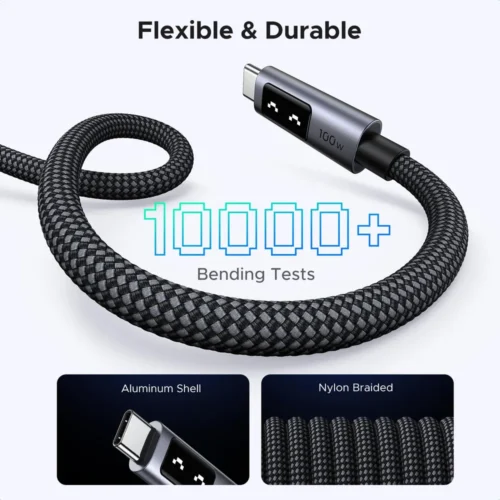 UGREEN Uno USB-C cable compatible MacBook, iPad and phones