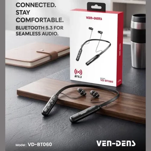 Ven-Dens VD-BT060 neckband with its retail box