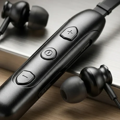 Ven-Dens VD-BT060 control buttons for volume and calls